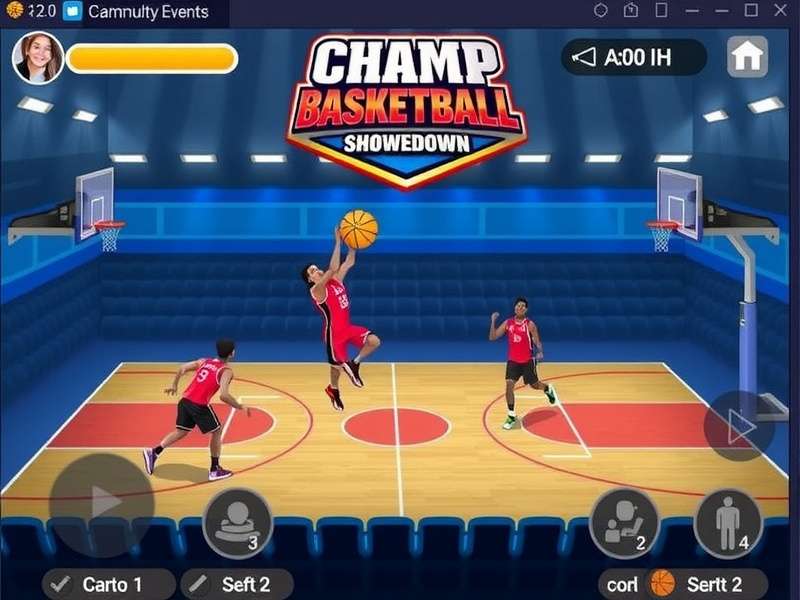 Champ Basketball Showdown Gameplay Controls