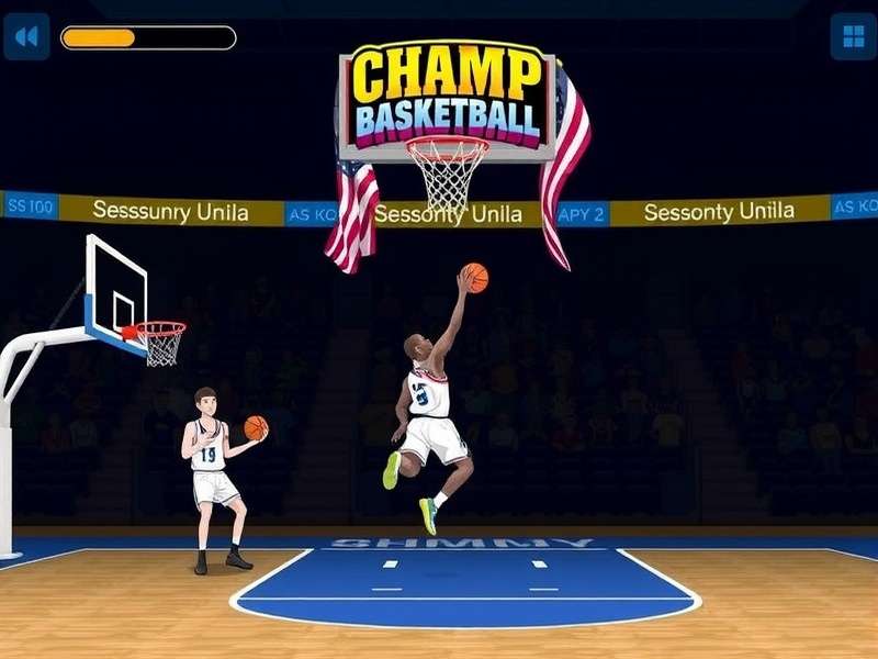 Champ Basketball Showdown Game Screenshot